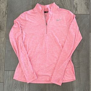 Nike dri-fit half zip pullover
